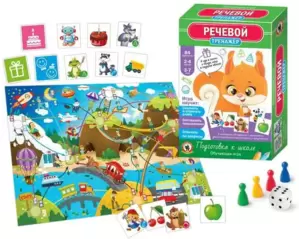 Настольная игра Русский стиль Тренажёр Речевой New 03417