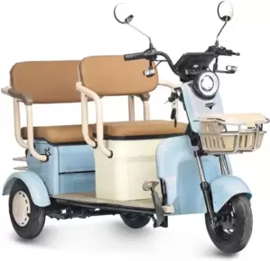 Электроскутер Rutrike Атлас (синий) фото