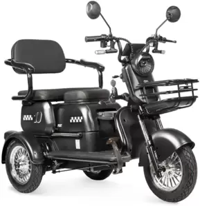 Электротрицикл Rutrike Бумеранг (черный) фото