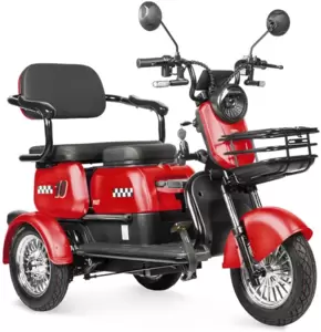 Электротрицикл Rutrike Бумеранг (красный) фото