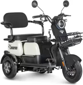 Электроскутер Rutrike Вега (черный) фото