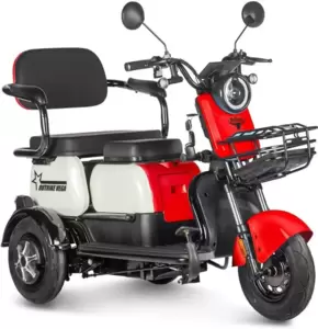Электроскутер Rutrike Вега (красный) фото