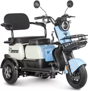 Электроскутер Rutrike Вега (синий) фото