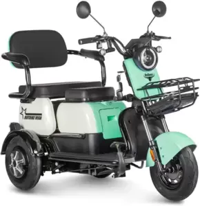 Электроскутер Rutrike Вега (зеленый) фото