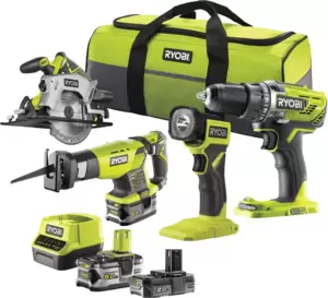 Набор аккумуляторного инструмента Ryobi RCK184-252S фото