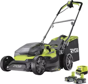 Газонокосилка гибридная Ryobi RY18LMH37A-225 фото