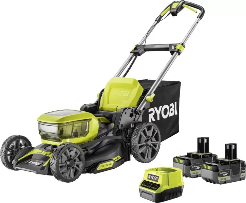 Ryobi RY18LMX46A-250 (с 2-мя АКБ 5 Ач)