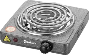 Настольная плита Sakura ПЭ-08 (графит) фото