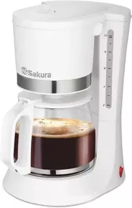 Капельная кофеварка Sakura SA-6117W фото