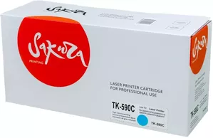 Картридж Sakura SATK590C (аналог Kyocera Mita TK-590C) фото