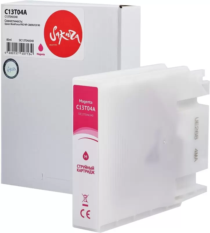 Sakura SIC13T04A340 (аналог Epson C13T04A M)