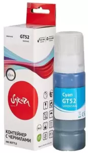 Sakura SIM0H54AE (аналог HP GT52 Cyan)