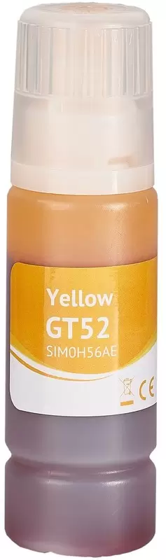 Sakura SIM0H56AE (аналог HP GT52 Yellow)