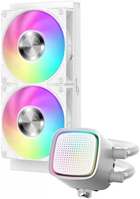 Система жидкостного охлаждения для процессора Sama L50 240 (белый) фото