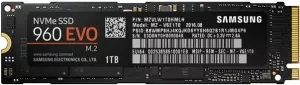 Жесткий диск SSD Samsung 960 EVO NVMe M.2 (MZ-V6E1T0BW) 1000Gb фото