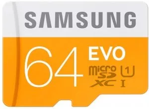 Карта памяти Samsung Evo microSDXC 64Gb (MB-MP64DA/RU) фото