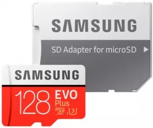 Карта памяти Samsung Evo Plus microSDXC 128Gb (MB-MC128GA/RU) фото
