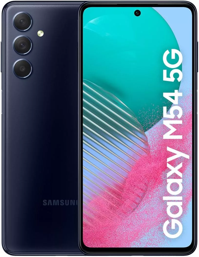 Смартфон Samsung Galaxy M54 5G 8GB/128GB (синий) купить недорого в Минске,  цены – Shop.by