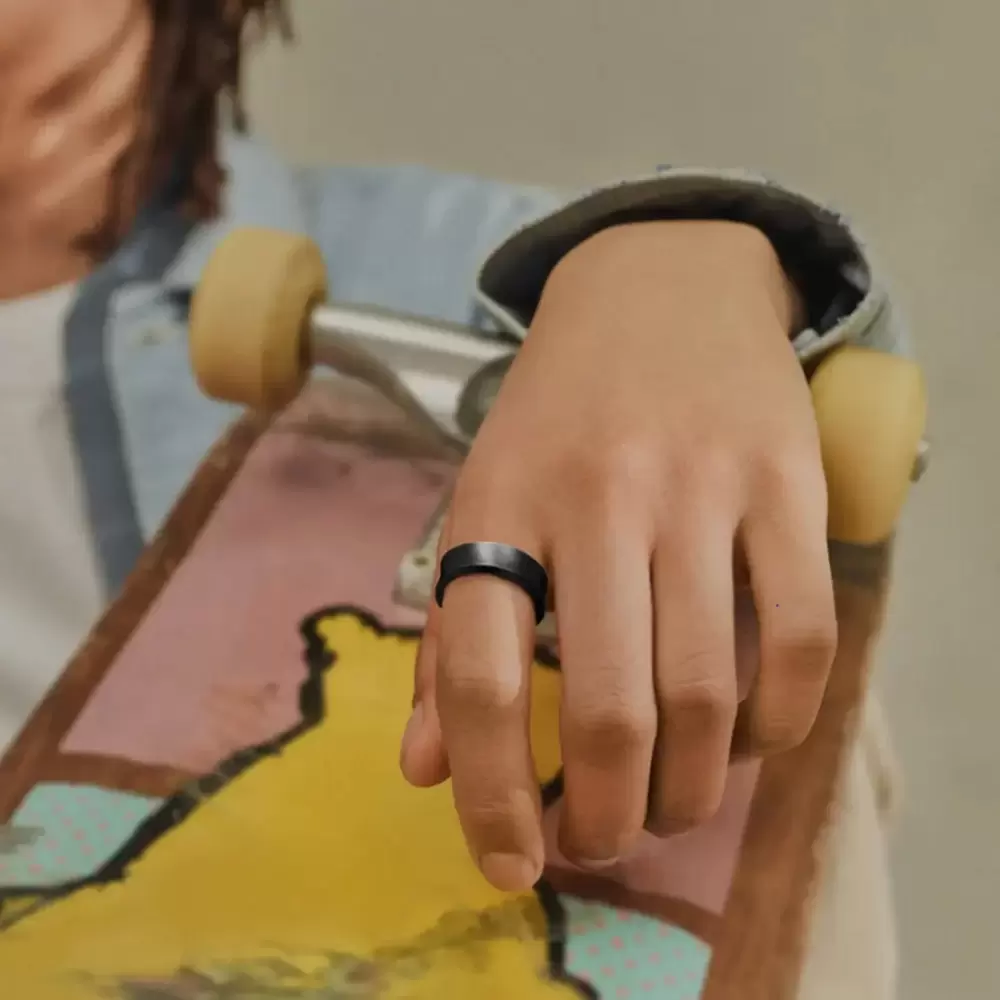 Умное кольцо Samsung Galaxy Ring (черный, размер 5) фото 4