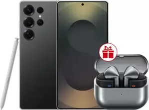 Samsung Galaxy S25 Ultra SM-S938B 12GB/256GB (черный титан) и наушники Samsung Galaxy Buds 3 Pro по акции фото