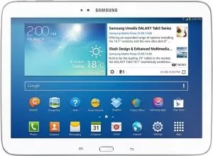 Планшет Samsung Galaxy Tab 3 10.1 16GB 3G White (GT-P5200) фото