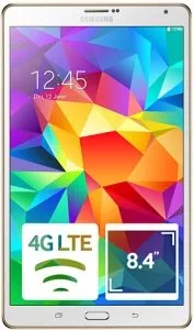 Планшет Samsung Galaxy Tab S 8.4 LTE 16GB Dazzling White (SM-T705) фото