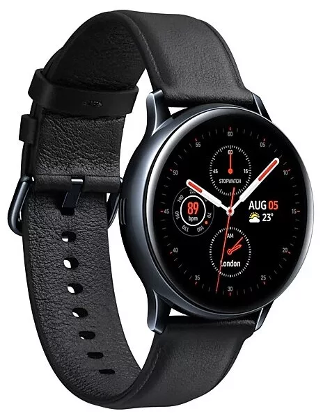 Умные часы Samsung Galaxy Watch Active2 LTE Stainless Steel 40mm Black фото 3