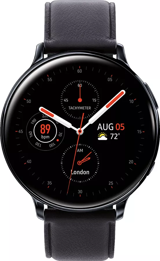 Умные часы Samsung Galaxy Watch Active2 LTE Stainless Steel 44mm Black фото 2