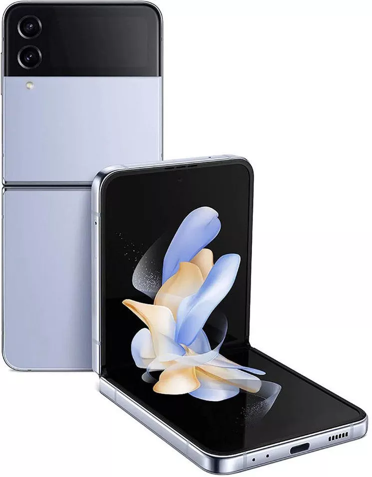 Смартфон Samsung Galaxy Z Flip4 8GB/128GB (синий) фото