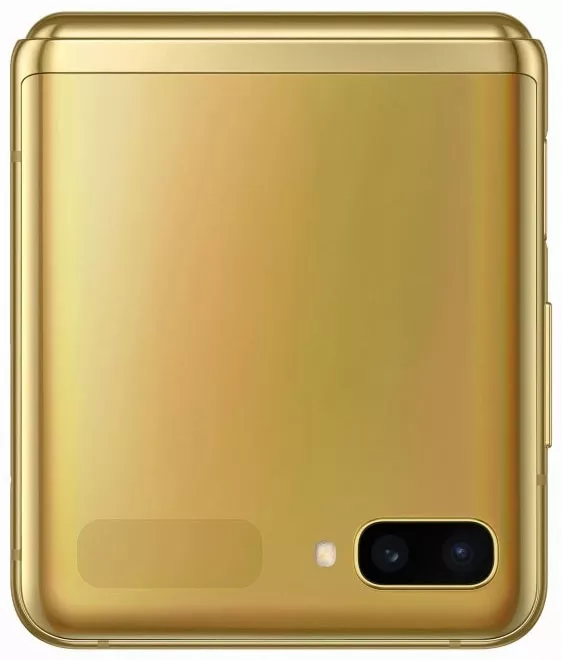 Смартфон Samsung Galaxy Z Flip Gold (SM-F700F/DS) фото 2