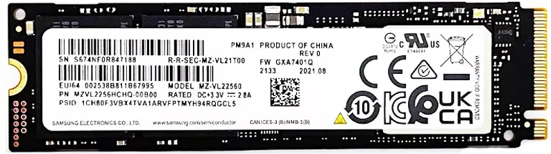 Samsung PM9A1a 512GB MZVL2512HDJD-00B07