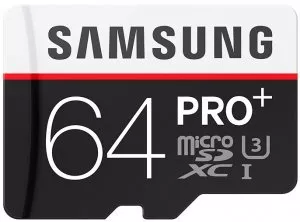 Карта памяти Samsung Pro + microSDXC 64Gb (MB-MD64DA/RU) фото