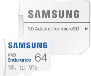 Карта памяти Samsung PRO Endurance+ microSDXC 64GB (с адаптером) фото