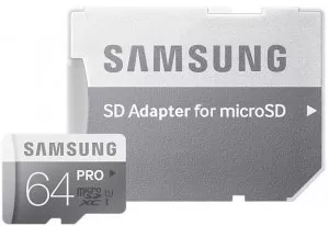 Карта памяти Samsung Pro microSDXC 64Gb (MB-MG64D/RU) фото