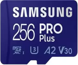 Карта памяти Samsung PRO Plus microSDXC 256GB (с адаптером) фото
