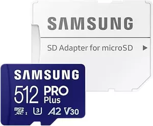 Карта памяти Samsung PRO Plus microSDXC 512GB MB-MD512SA/EU (с адаптером) фото