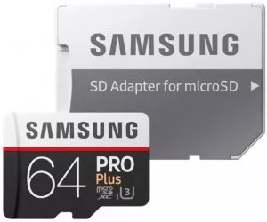 Карта памяти Samsung Pro Plus microSDXC 64Gb (MB-MD64GA/RU) фото