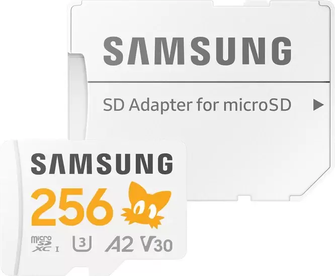 Samsung PRO Plus Sonic the Hedgehog microSDXC 256GB MB-MD256SA/LC1 (с адаптером)