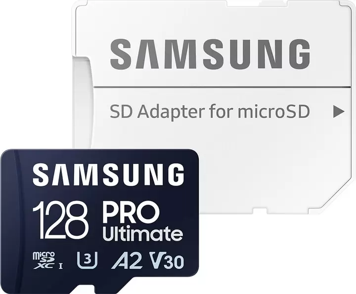 Samsung PRO Ultimate microSDXC 128GB (с адаптером)