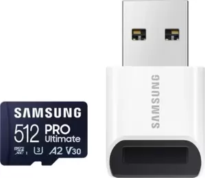 Карта памяти Samsung PRO Ultimate microSDXC 512GB (с кардридером) фото