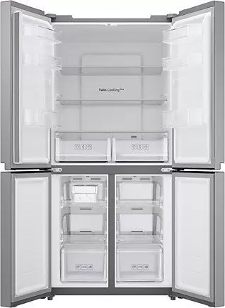 Четырёхдверный холодильник Samsung RF48A4000M9/WT фото