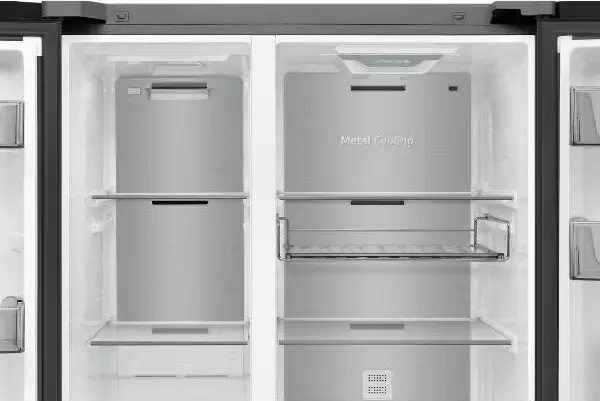 Холодильник side by side Samsung RS80F65M1BWR фото