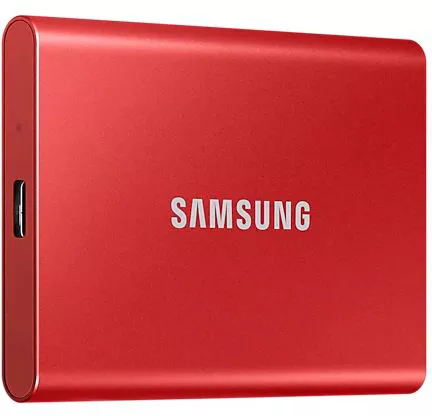 Внешний жесткий диск SSD Samsung T7 500Gb (MU-PC500R/AM) фото 2