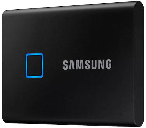 Внешний жесткий диск SSD Samsung T7 Touch 500Gb (MU-PC500K/WW) фото 2