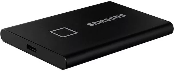Внешний жесткий диск SSD Samsung T7 Touch 500Gb (MU-PC500K/WW) фото 4