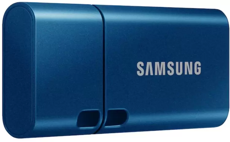 USB Flash Samsung USB Type-C 128GB (синий) фото 3
