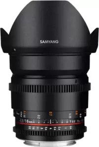 Объектив Samyang 16mm T2.2 ED AS UMC CS VDSLR Canon M фото