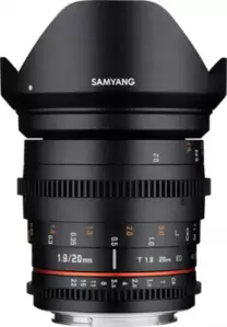 Объектив Samyang 20mm T1.9 VDSLR Nikon фото