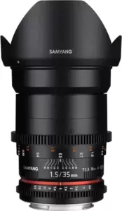 Объектив Samyang 35mm T1.5 ED AS UMC VDSLR II Nikon F фото