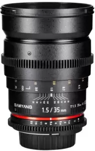 Samyang 35mm T1.5 VDSLR Canon II (Full Frame)